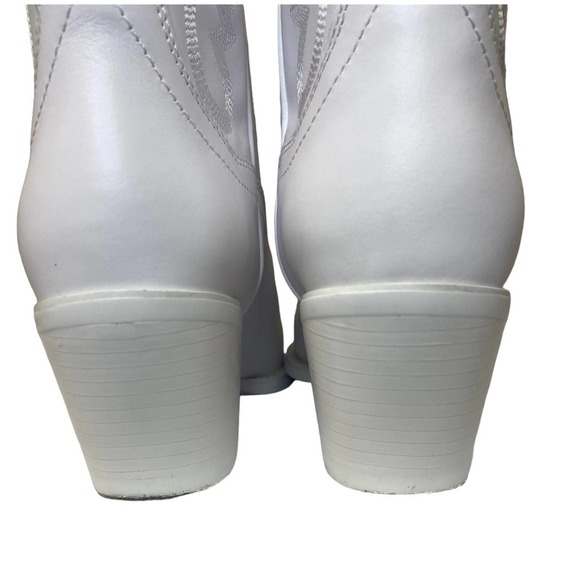 Jeffrey Campbell Dagget White Boot Size 8 - Picture 9 of 10